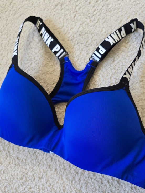 PINK Victoria's Secret Other - Love Pink Victorias Secret Pushup Bra In Size Small B Cup Adjustable Back